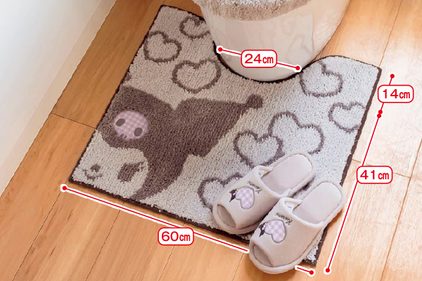 [サンリオキャラクターズ シュシュ]トイレマット