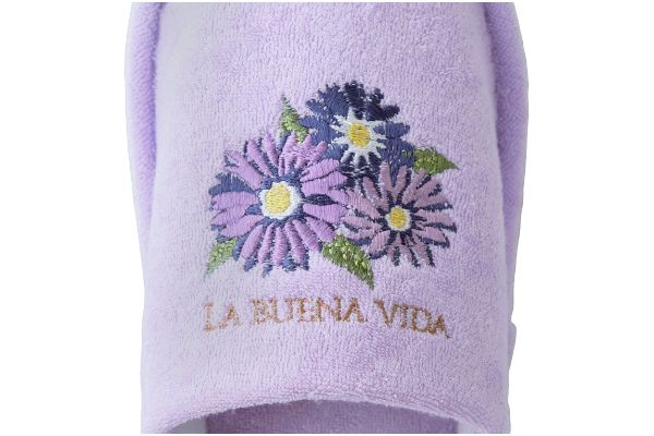洗えるトイレスリッパ　ブエナヴィーダラベンダー