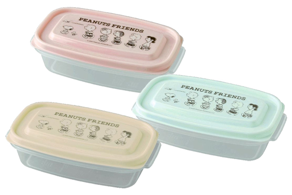 スヌーピー　フードキーパースリム　3個セット