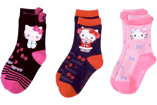 ハローキティプリティリボンソックス