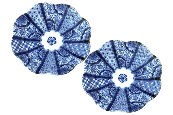 [美濃焼]祥瑞染付取皿