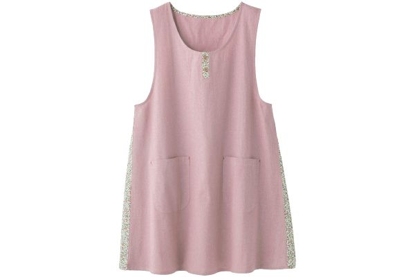 サイドプリーツチュニックエプロン