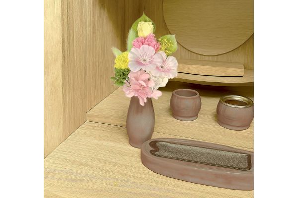 プリザーブドミニ仏花　春