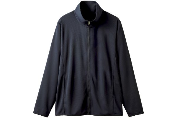 サラッとＵＶカットメンズブルゾン Ｍネイビー