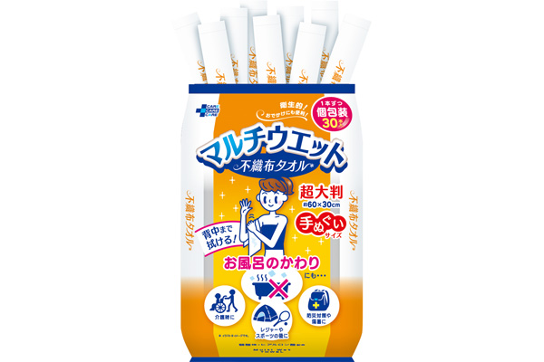 マルチウエット　不織布タオル