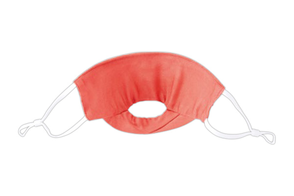 おやすみ用　鼻呼吸シルクマスク ピンク