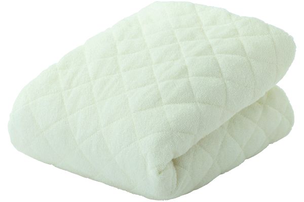 わた入りふんわりワンタッチシーツ １０５×２０５ｃｍアイボリー