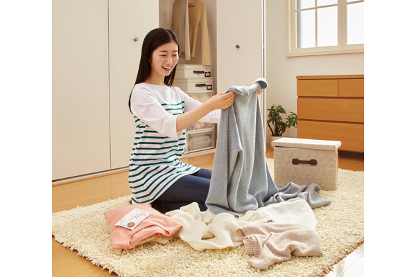 住まいの湿気とり　衣類の守り