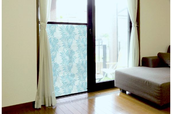 網戸をデコレーション出来る目隠しシート リゾート