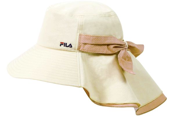 ［ＦＩＬＡ］ギャザーハット ベージュ