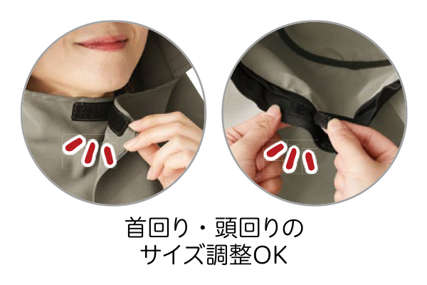 ＵＶフラップ帽子