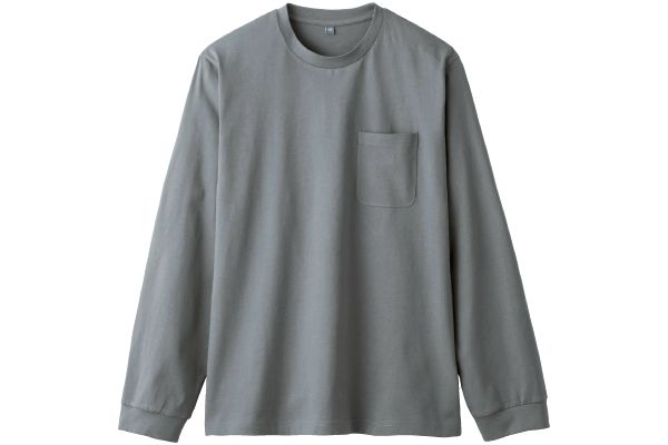 インド綿長袖Ｔシャツ　メンズ