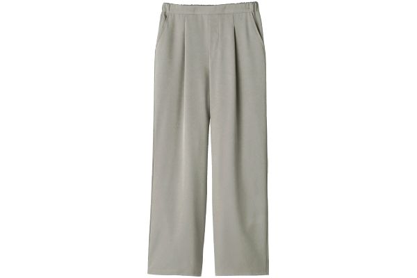 美らくストレッチセミワイドパンツ Ｍモカベージュ