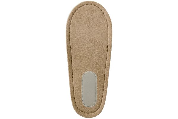 洗える麻混スリッパ青海波柄