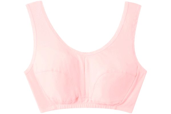 綿１００％快適ブラ Ｍピンク