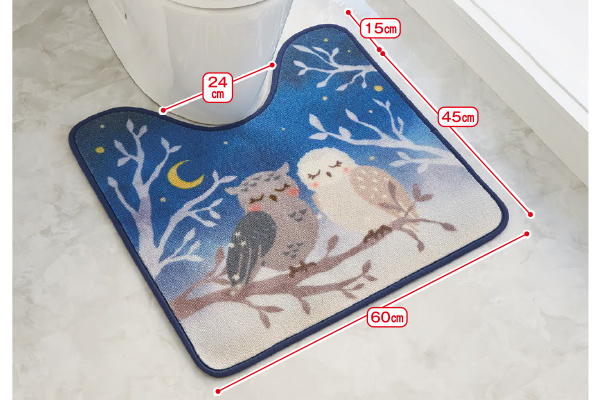 トイレマット　夜明け