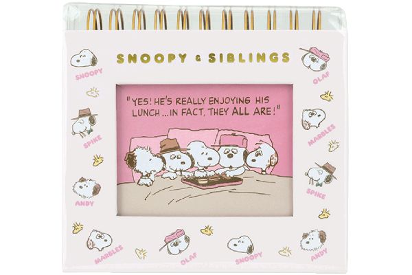 フレームケースアルバムスヌーピー