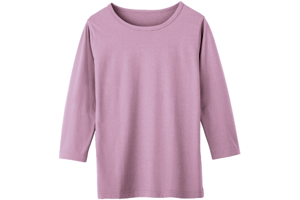 ベーシックな7分袖ＴシャツＮ