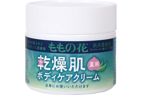 ももの花　薬用乾燥肌ボディケアクリーム