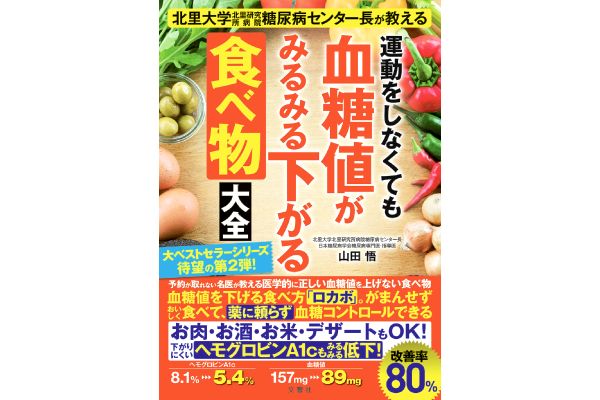 運動をしなくても血糖値がみるみる下がる食べ物大全