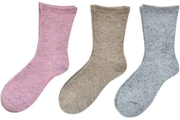 コットンネップゴムなしソックス