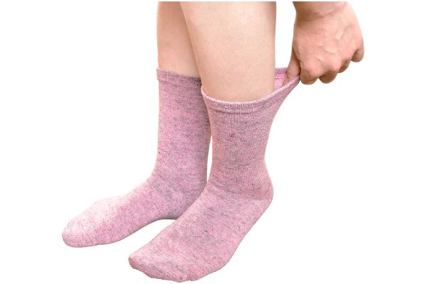 コットンネップゴムなしソックス