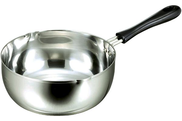 目盛り付き　ステンレスゆきひら鍋