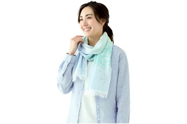 綿１００％やわらかガーゼストール