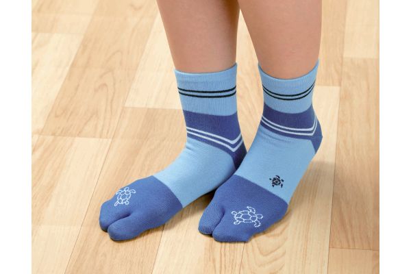 【ネット限定】マリン柄タビソックス　（４柄組　22〜25cm）