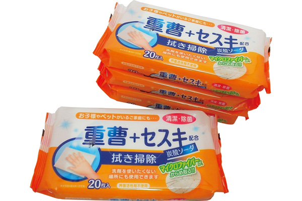 重曹セスキ拭き掃除