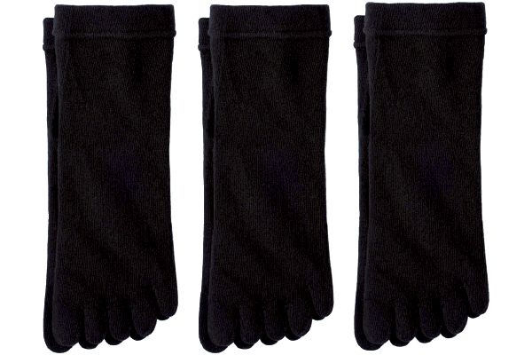 匠の技こだわり　綿の5本指ソックス