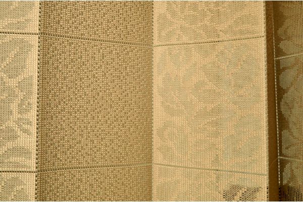 【ネット限定】パタパタ間仕切りカーテン　　ブラウン