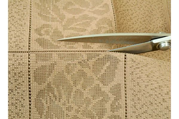 【ネット限定】パタパタ間仕切りカーテン　　ブラウン