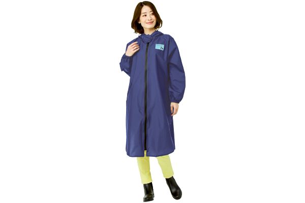 ゆったり防水レインコート
