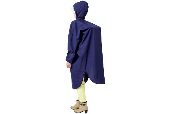 ゆったり防水レインコート