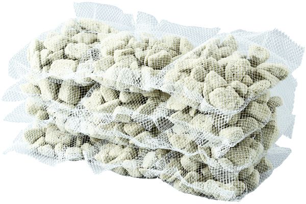 排水性をよくするネット入り鉢底石