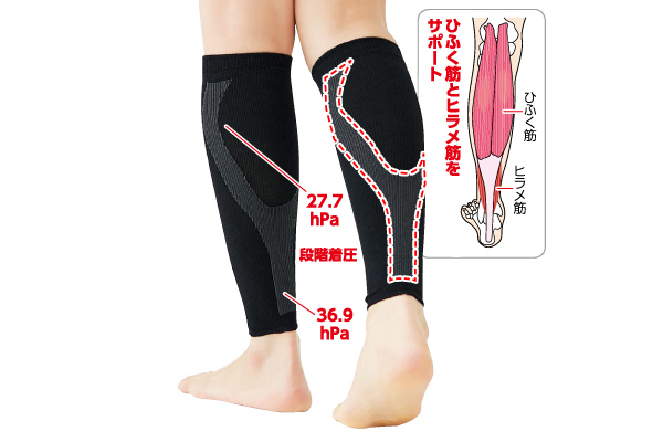 毎日をあしスタント　ふくらはぎサポーター