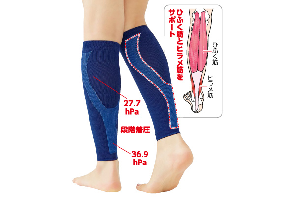 毎日をあしスタント　ふくらはぎサポーター