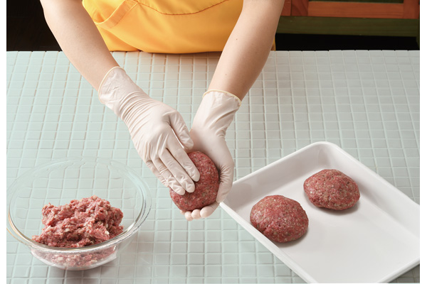 【ネット限定】天然ゴム手袋　　M　100枚入り