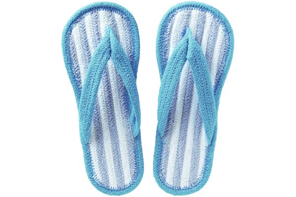足さらさらインド綿スリッパ