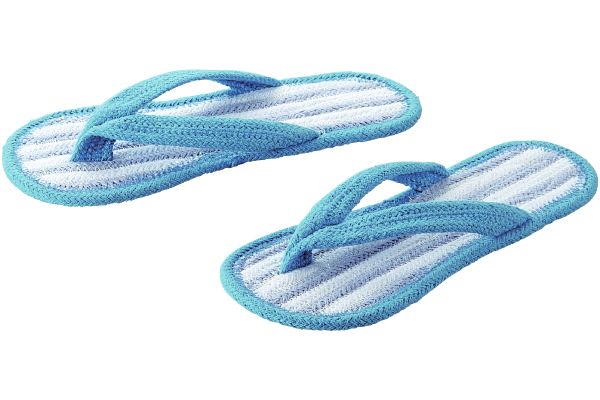 足さらさらインド綿スリッパ