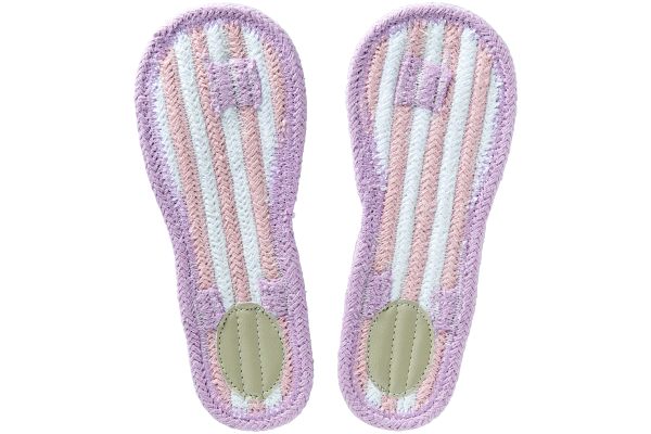 足さらさらインド綿スリッパ