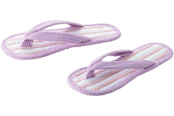 足さらさらインド綿スリッパ