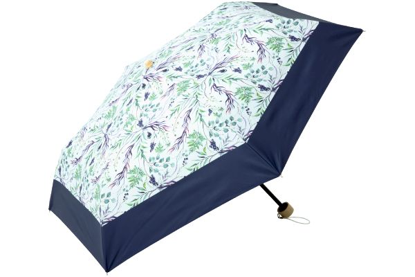 ＵＶ遮熱遮光ミニ傘（晴雨兼用）ボタニカル
