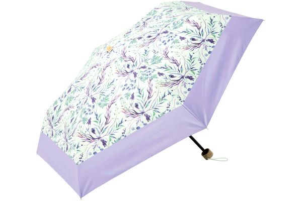 ＵＶ遮熱遮光ミニ傘（晴雨兼用）ボタニカル