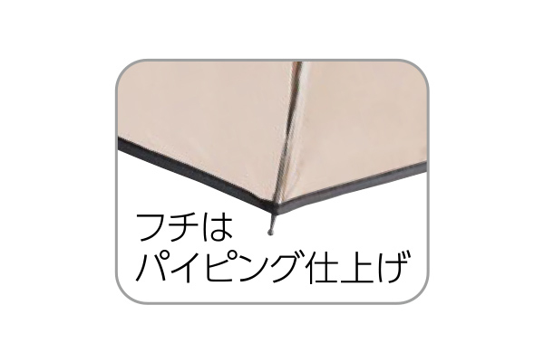 大きいクリアブラウンジャンプ傘　６５ｃｍ