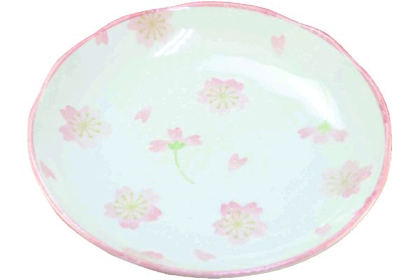 【ネット限定】［美濃焼］桜・桜取皿　（５枚組）