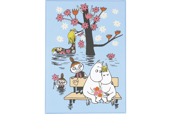 ムーミン箱　ポストカードサイズ