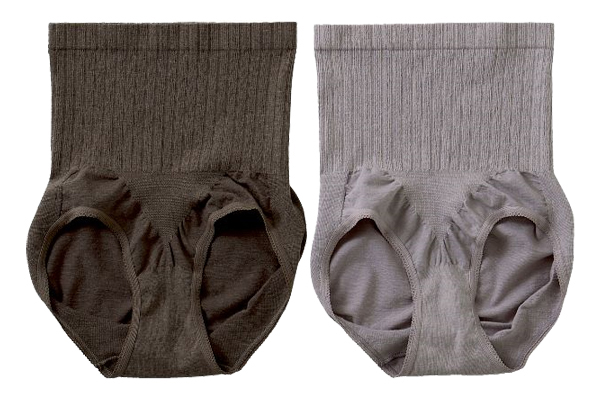 ハイウエストフィットショーツ（２色組）