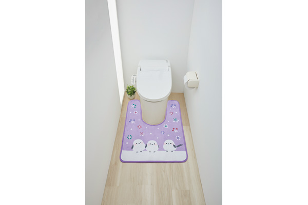 トイレマットシマエナガ